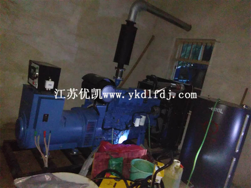 2020年5月9日，200KW玉柴發(fā)電機組交付玉林北流某工廠使用