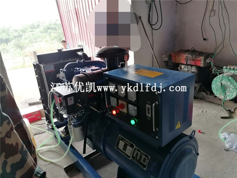 2020年7月13日，50KW玉柴發(fā)電機組交付廣西貴港某養(yǎng)殖場使用