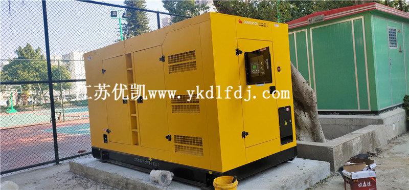 2021年1月18日，200KW玉柴發(fā)電機組靜音型交付廣西防城港某單位使用