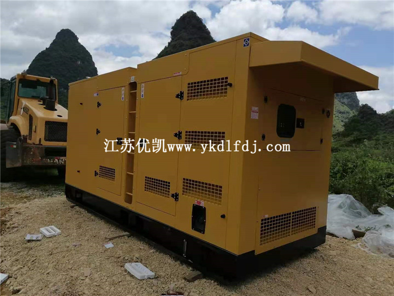 2021年7月10日，2臺玉柴400KW戶外靜音箱型發(fā)電機組交付廣西某項目使用