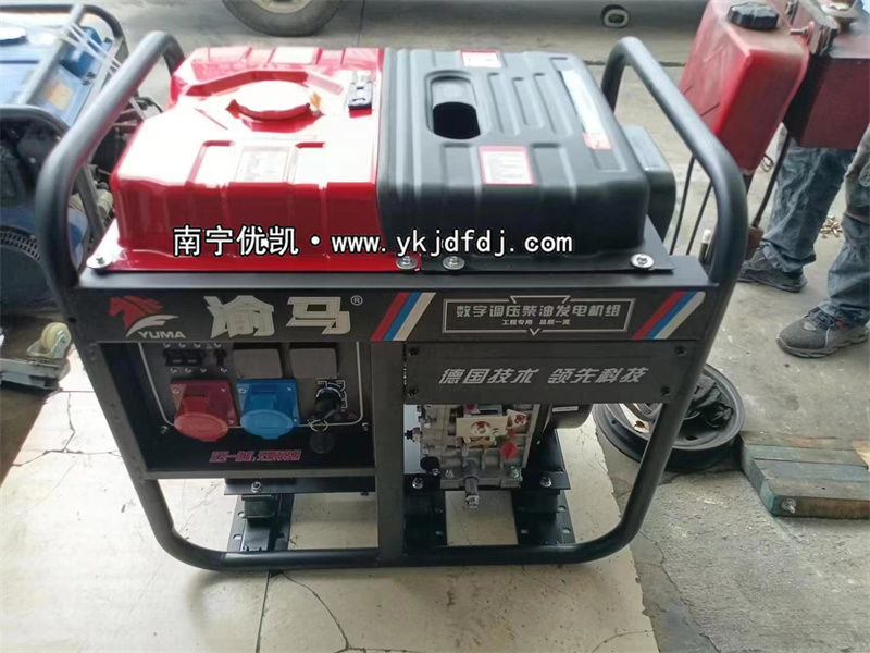 2023年7月7日，10kw柴油發(fā)電機(jī)組試機(jī)發(fā)貨